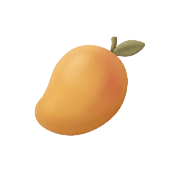 Clay mango card
